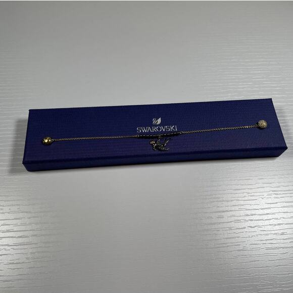 Swarovski Remix Collection Tarot Magic Bird Bracelet Large Dark Multi - Picture 6 of 11